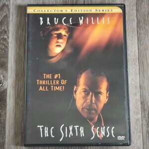 The Sixth Sense DVD Hollywood Pictures Bruce Willis Haley Joel Osment